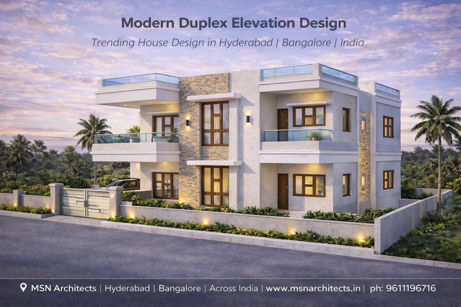 Modern Duplex Villa